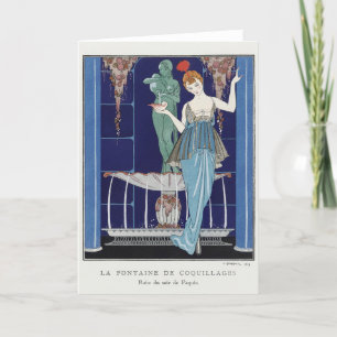 George Barbier、アールデコサンキューカード サンキューカード