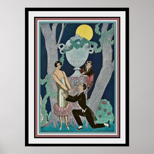 George Barbier 「提案」アールデコプリント16x20 ポスター (正面)