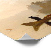 George Caleb Bingham – ファートレーダー降順 ポスター (角)