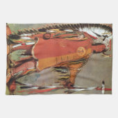 George Catlinによるインディアンチーフマトトープのポートレート キッチンタオル (横)