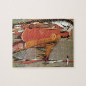 George Catlinによるインディアンチーフマトトープのポートレート ジグソーパズル (横)