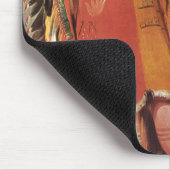 George Catlinによるインディアンチーフマトトープのポートレート マウスパッド (コーナー)