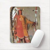 George Catlinによるインディアンチーフマトトープのポートレート マウスパッド (マウス)