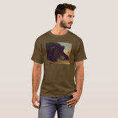 George Catlin – グリズリーベアとマウスTシャツ Tシャツ (正面フル)