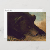 George Catlin - Grizzly Bear and Mouseポストカード ポストカード (正面/裏面)