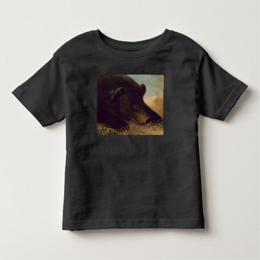 George Catlin - Grizzly Bear and Mouse トドラーTシャツ (正面)