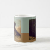 George Catlin - Grizzly Bear and Mouse Coffee Mug コーヒーマグカップ (中央)