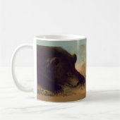 George Catlin - Grizzly Bear and Mouse Coffee Mug コーヒーマグカップ (左)