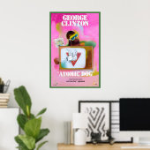 George Clinton Computer Games 1982 Promo Poster ポスター (ホームオフィス)