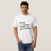 George Cooper:ブリリアントイノベーター Tシャツ (正面フル)