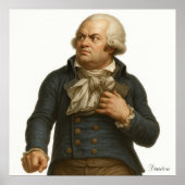 George Danton - French Revolution Print ポスター (正面)