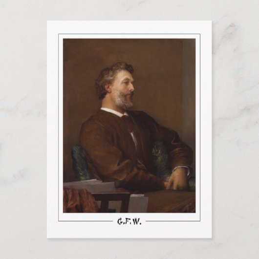 George Frederic Watts #17 -ファインアートはがき ポストカード (正面)
