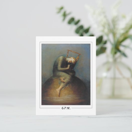 George Frederic Watts #27 -ファインアートはがき ポストカード (スタンド正面)