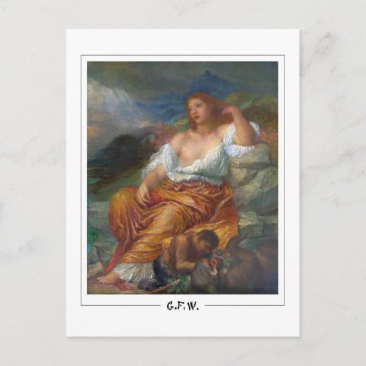 George Frederic Watts #28 -ファインアートはがき ポストカード (正面)