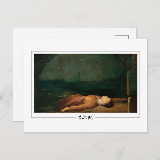 George Frederic Watts #55 -ファインアートはがき ポストカード (正面/裏面)