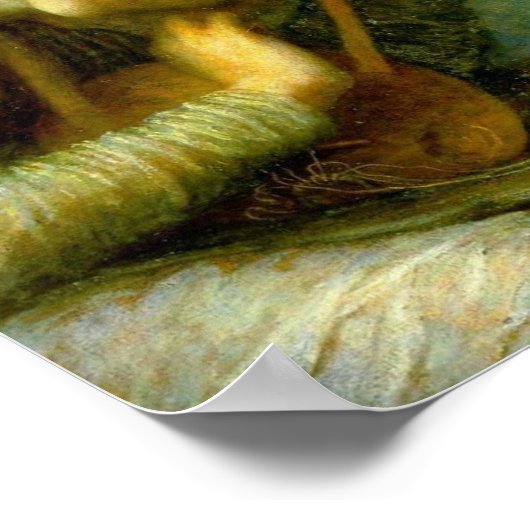 George Frederic Watts Hope（高解像度） ポスター (角)