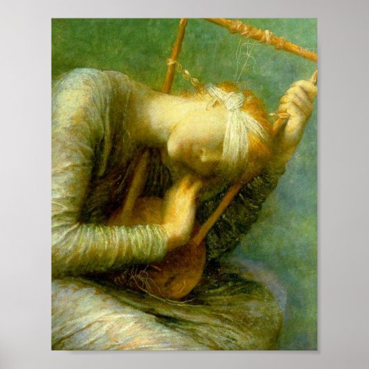 George Frederic Watts Hope(高解像度) ポスター (正面)