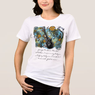 George Frideric Handel – 「私が体にいたかどうか トライブレンドTシャツ