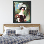 George Hayterによるケント公爵夫人 キャンバスプリント (インサイチュ (寝室))