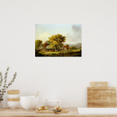 George Henry Durrie Autumn in New England, Cider ポスター (キッチン)