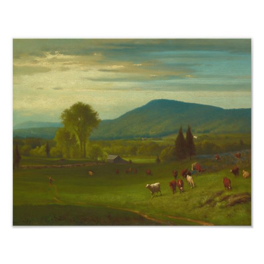 George Inness - Summer in the Catskills フォトプリント (正面)
