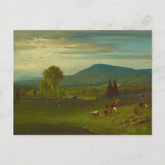 George Inness - Summer in the Catskills ポストカード (正面)