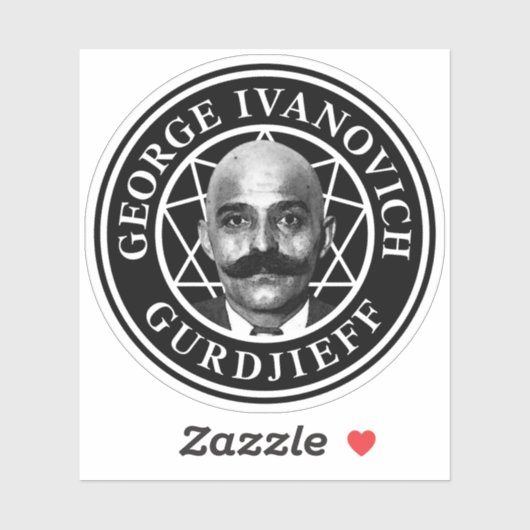 George Ivanovich Gurdjieff - v2 シール (シート)