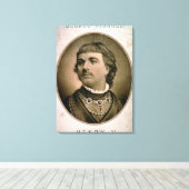 George Rignold as Henry Vの広告 キャンバスプリント (インサイチュ (ウッドフロア))