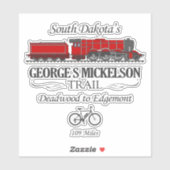 George S Mickelson Trail (RT2) シール (シート)