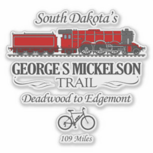 George S Mickelson Trail (RT2) シール