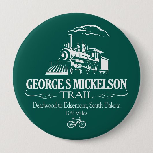 George S Mickelson Trail (RT) 缶バッジ (正面)