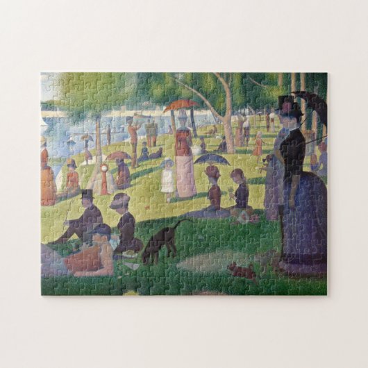 GEORGE SEURAT - 1884年日曜日の午後 ジグソーパズル (横)
