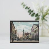 George St., New Brunswick NJ 1910ヴィンテージ ポストカード (スタンド正面)