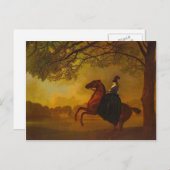 George Stubbs - Laetititia, Lady Lade ポストカード (正面/裏面)