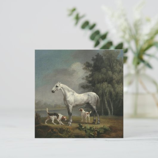 George Stubs - A Apple Gray Hunter シーズンカード (スタンド正面)