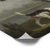 George Stubs - A Apple Gray Hunter ポスター (角)