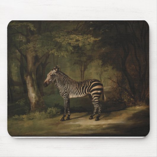 George Stubs - Zebra マウスパッド (正面)