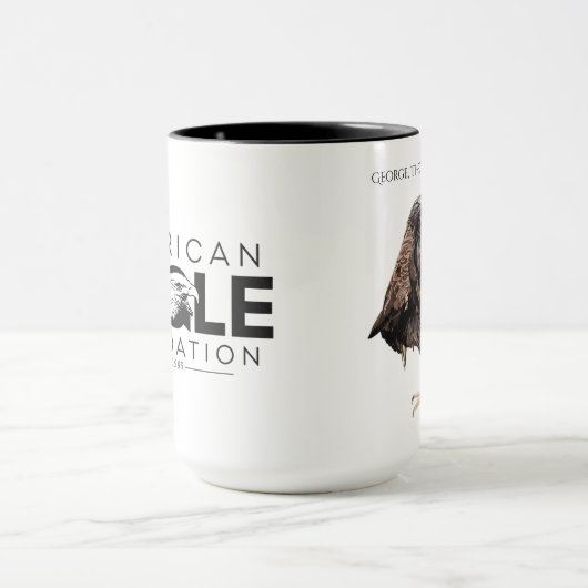 George the Turkey Vulture Mug マグカップ (中央)