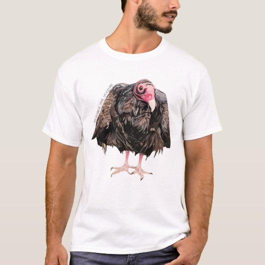 George the Turkey Vulture T-Shirt Tシャツ (正面)