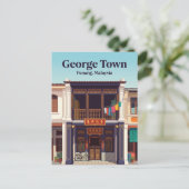 George Town Malaysia ポストカード (スタンド正面)