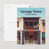 George Town Malaysia ポストカード (正面/裏面)