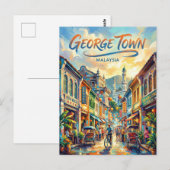 George Town Malaysia ポストカード (正面/裏面)