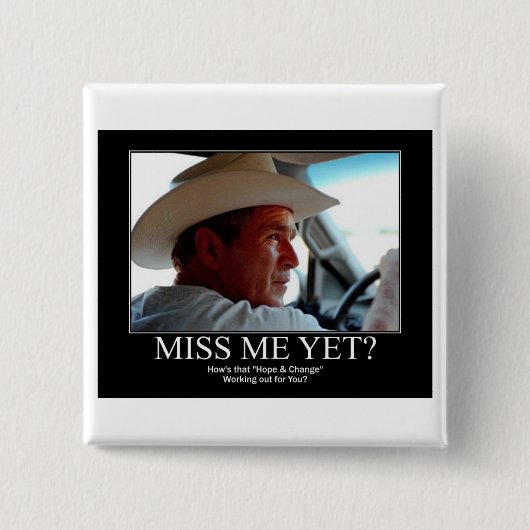 GEORGE-W-HOPE 缶バッジ (正面)