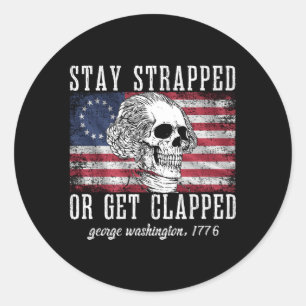 George Washington4Thで緊張した状態を保つ ラウンドシール