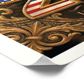 George Washington: 250 Years of Independence Comme ポスター (角)