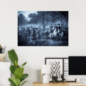 George Washington as a Soldierポスター/プリント ポスター (ホームオフィス)