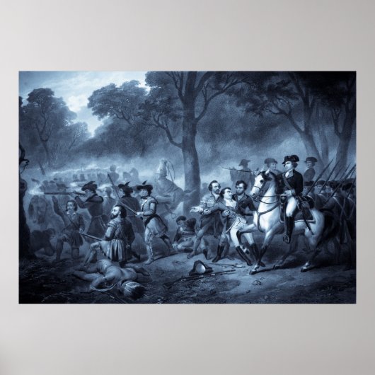 George Washington as a Soldierポスター/プリント ポスター (正面)