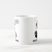 George Washington Brexit 1776 EU Flag Sunglasses コーヒーマグカップ (中央)