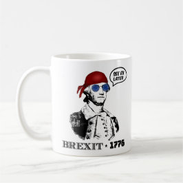 George Washington Brexit 1776 EU Flag Sunglasses コーヒーマグカップ