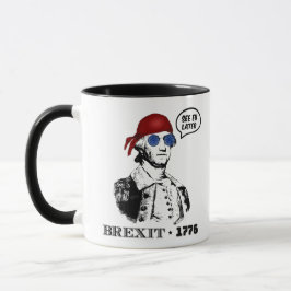 George Washington Brexit 1776 EU Flag Sunglasses マグカップ